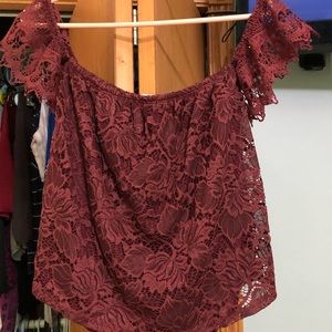 Off the shoulder top